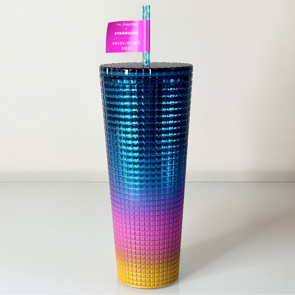 Starbucks Pride Tim Singleton 24oz Tumbler 011143246 TWO AVAILABLE - Picture 2 of 4